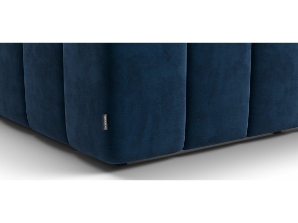 Кровать BOSS.XO 180*200 велюр Monolit синий Кровать BOSS.XO 180*200 велюр Monolit синий