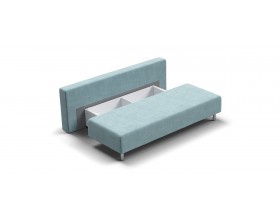 Диван Мадрид 2.0 MINI НПБ велюр Monolit аква NEW