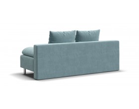 Диван Мадрид 2.0 MINI НПБ велюр Monolit аква NEW