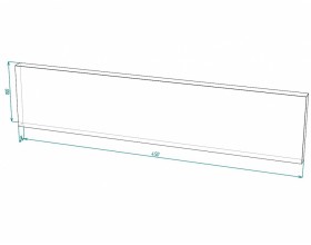 Цоколь ЛДСП кухонный 450мм