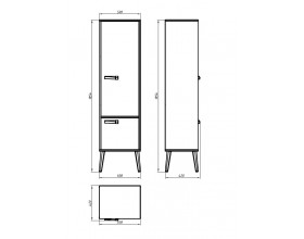 ШКАФ ГН 028-01 “СКАНДИ”