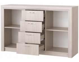 ОКТАВА Комод 2С4Я Анкор светлый