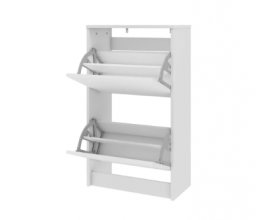 Лофт 117.10 Тумба для обуви 2 фасада Белый