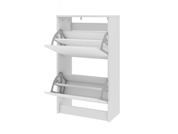 Лофт 117.10 Тумба для обуви 2 фасада Белый