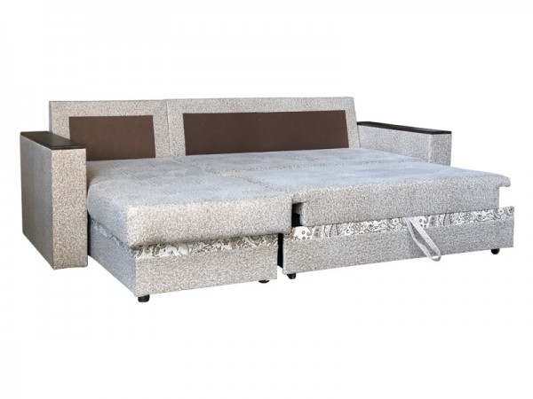 Диван угловой Фаворит без бара (саванна крем)