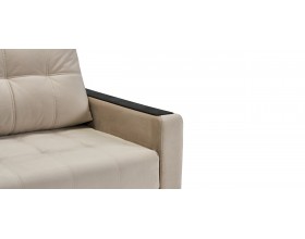 Босс двухместный диван Велюр Монолит латте