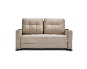 Босс двухместный диван Велюр Монолит латте