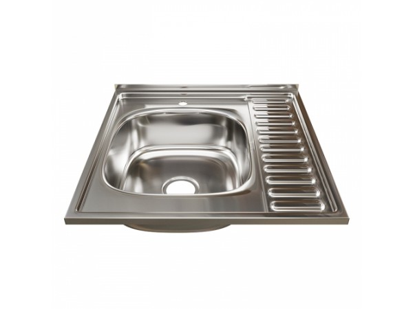 Мойка 60х60 (0,6) MIXLINE 16см левая