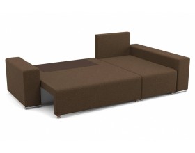 Угловой диван Маркиз коричневый