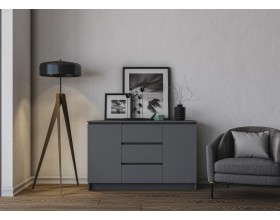 МС Мори комод МК 1200.3 Графит