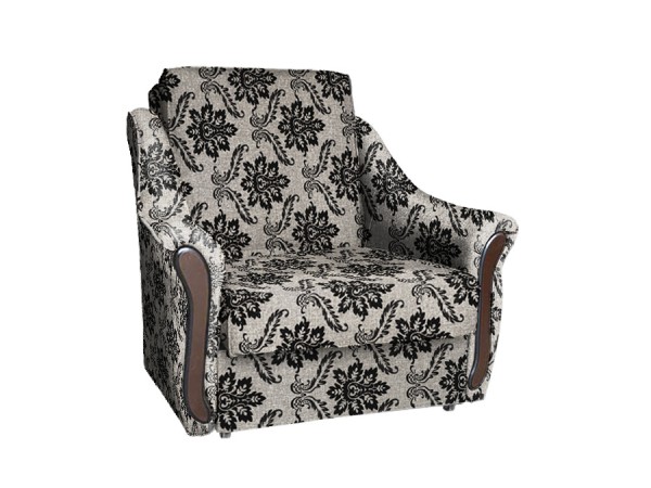 Виктория аккордеон кресло-кровать (рогожка вензель коричневый)