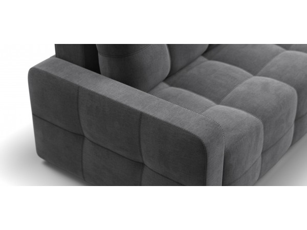 Угловой диван DANDY Euro SE  велюр Monolit серый