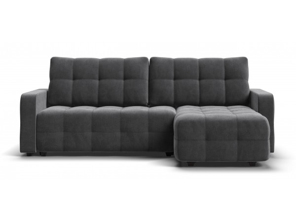 Угловой диван DANDY Euro SE  велюр Monolit серый