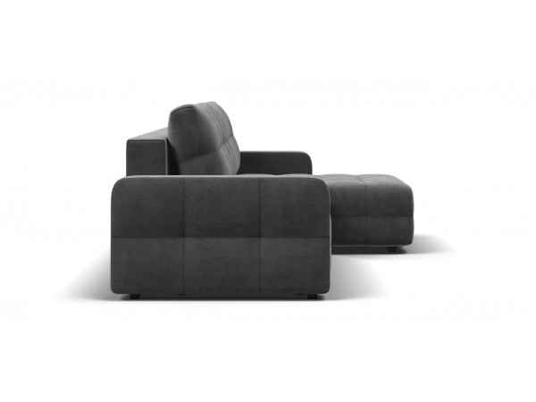 Угловой диван DANDY Euro SE  велюр Monolit серый