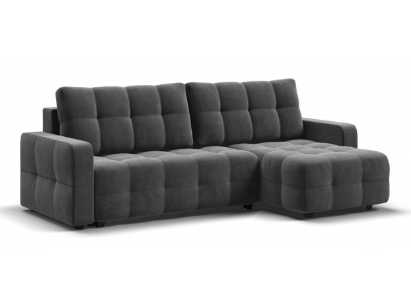Угловой диван DANDY Euro SE  велюр Monolit серый