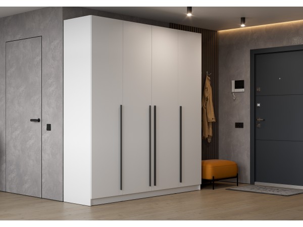 Шкаф Берген ШК-2000 белое дерево