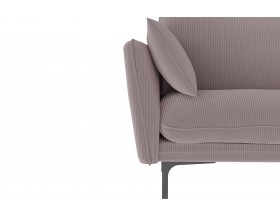 Гостевой диван Сиеста бежевый велюр