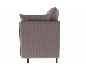 Гостевой диван Сиеста бежевый велюр