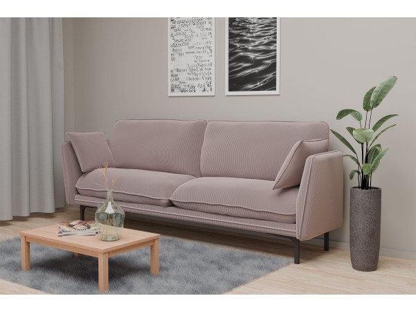 Гостевой диван Сиеста бежевый велюр