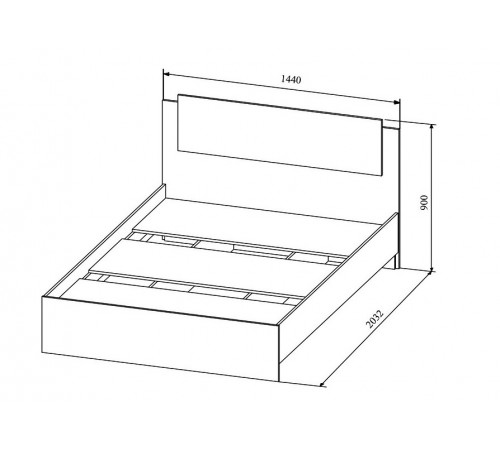 Кровать Софи СКР 1400.1