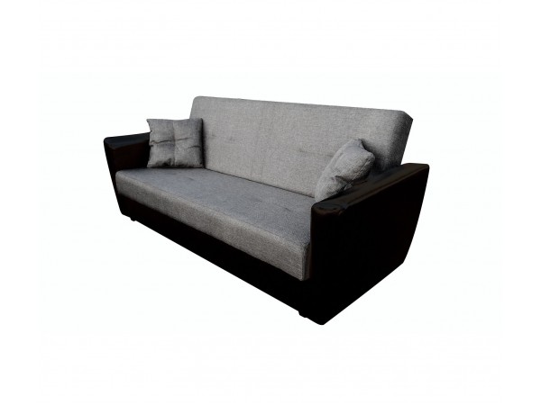 Диван книжка Амстердам комби серый