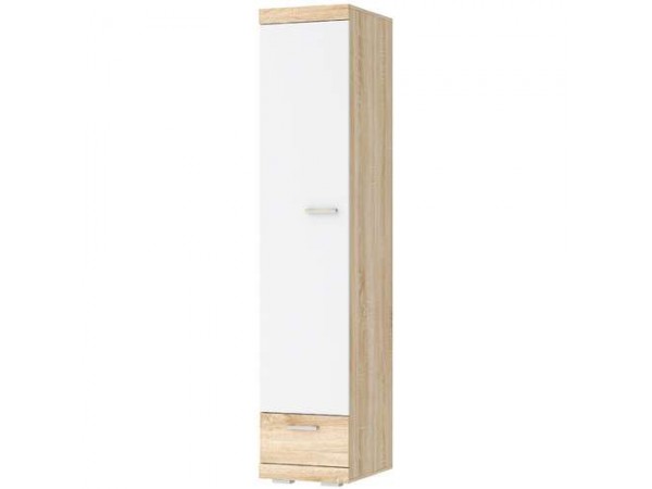 СОНАТА Шкаф ШС-450 Сонома-Белый глянец СОНАТА Шкаф ШС-450 Сонома-Белый глянец