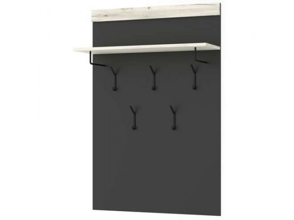 СОНАТА Вешалка ВШС-800 Крафт белый-Антрацит