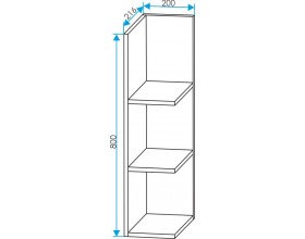 Полочка Йота 50
