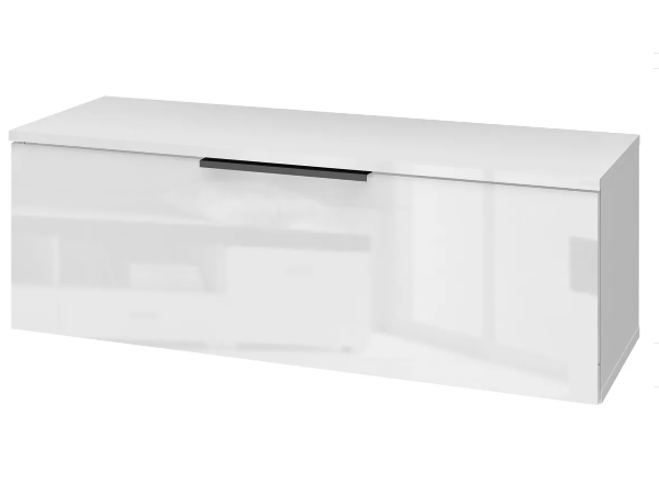  Слайд 462.03 Тумба Белый глянец