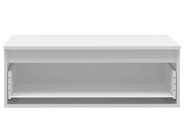  Слайд 462.03 Тумба Белый глянец