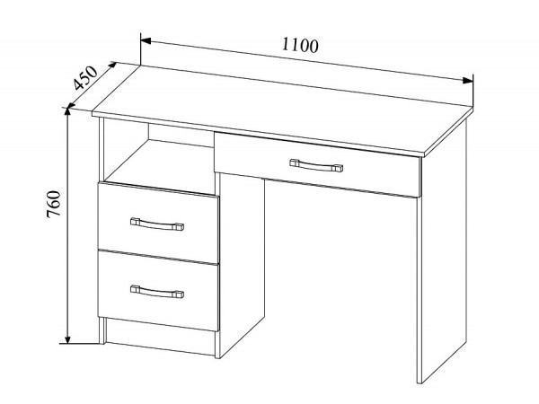 Стол макияжный Софи СМС 1100.2