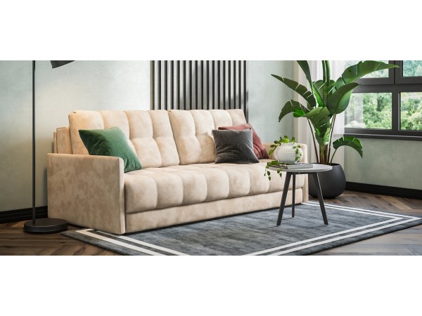 BOSS 2.0 LOFT диван велюр Alkantara пепел