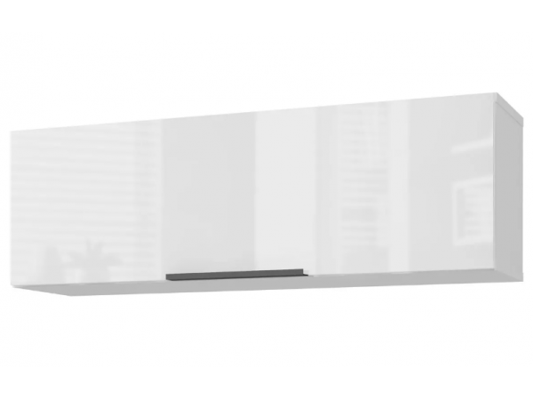 Слайд 462.01 Полка навесная Белый глянец