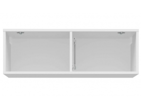 Слайд 462.01 Полка навесная Белый глянец