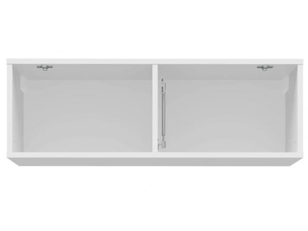 Слайд 462.01 Полка навесная Белый глянец