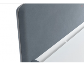 Ванесса кровать 1,2 темно-серый