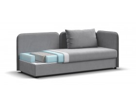 Ирис тахта Велюр Монолит сталь