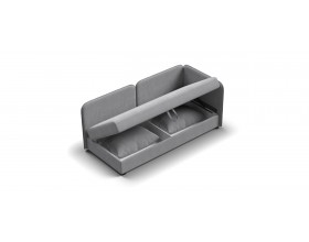 Ирис тахта Велюр Монолит сталь