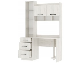 Письменно-компьютерный стол ПКС-5  Крафт белый 