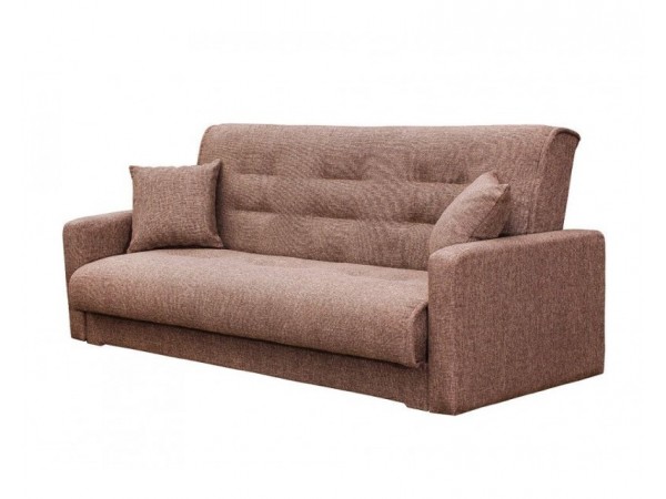 Диван Лондон рогожка коричневая 120 ПБ