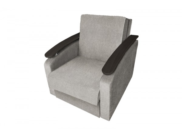 Кресло-кровать Виктория с декором 2 (рогожка беж)