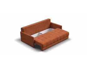 Босс Лофт диван Велюр Алькантара оранж