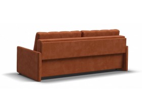 Босс Лофт диван Велюр Алькантара оранж