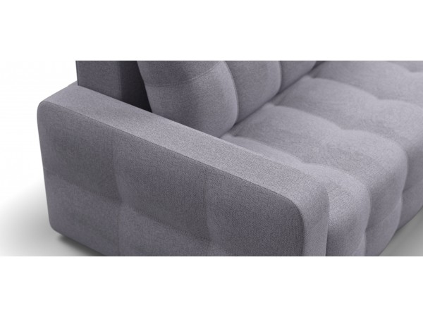 Угловой диван DANDY Euro SE Рогожка Malmo платина