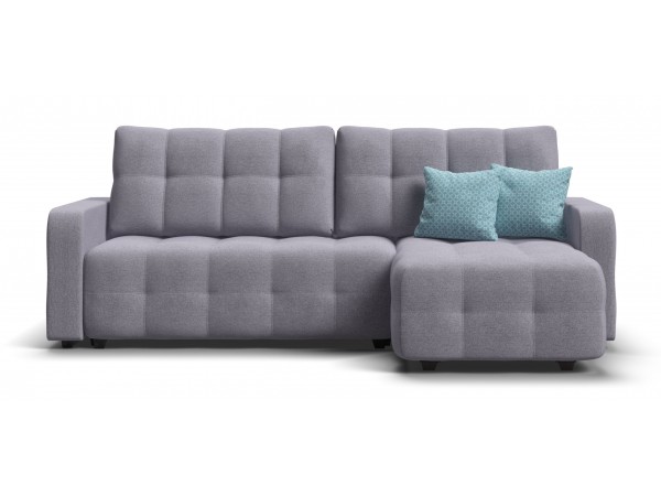 Угловой диван DANDY Euro SE Рогожка Malmo платина