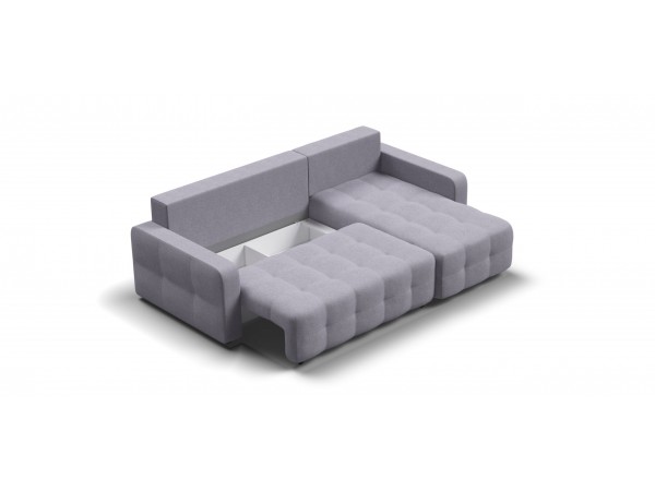 Угловой диван DANDY Euro SE Рогожка Malmo платина