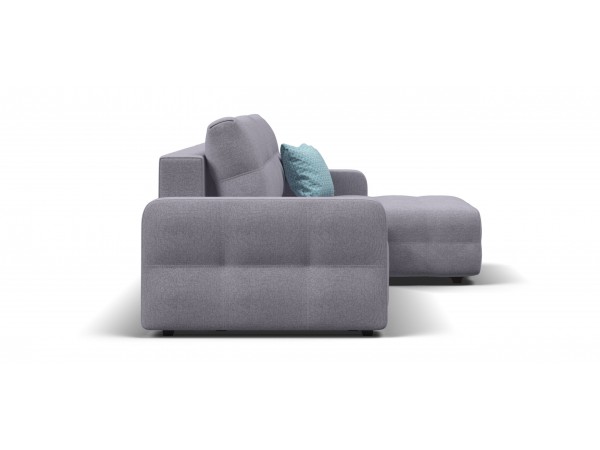 Угловой диван DANDY Euro SE Рогожка Malmo платина