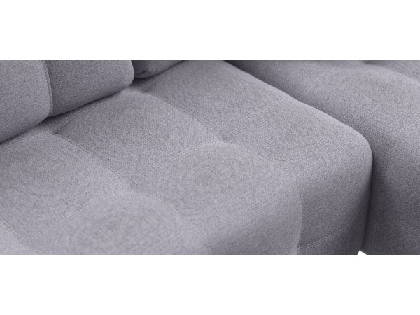 Угловой диван DANDY Euro SE Рогожка Malmo платина