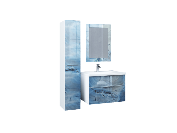 Зеркало Glass 60*80 Blue marble