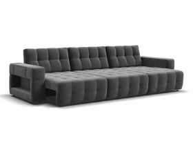 Босс ХО Макс диван Велюр Монолит серый